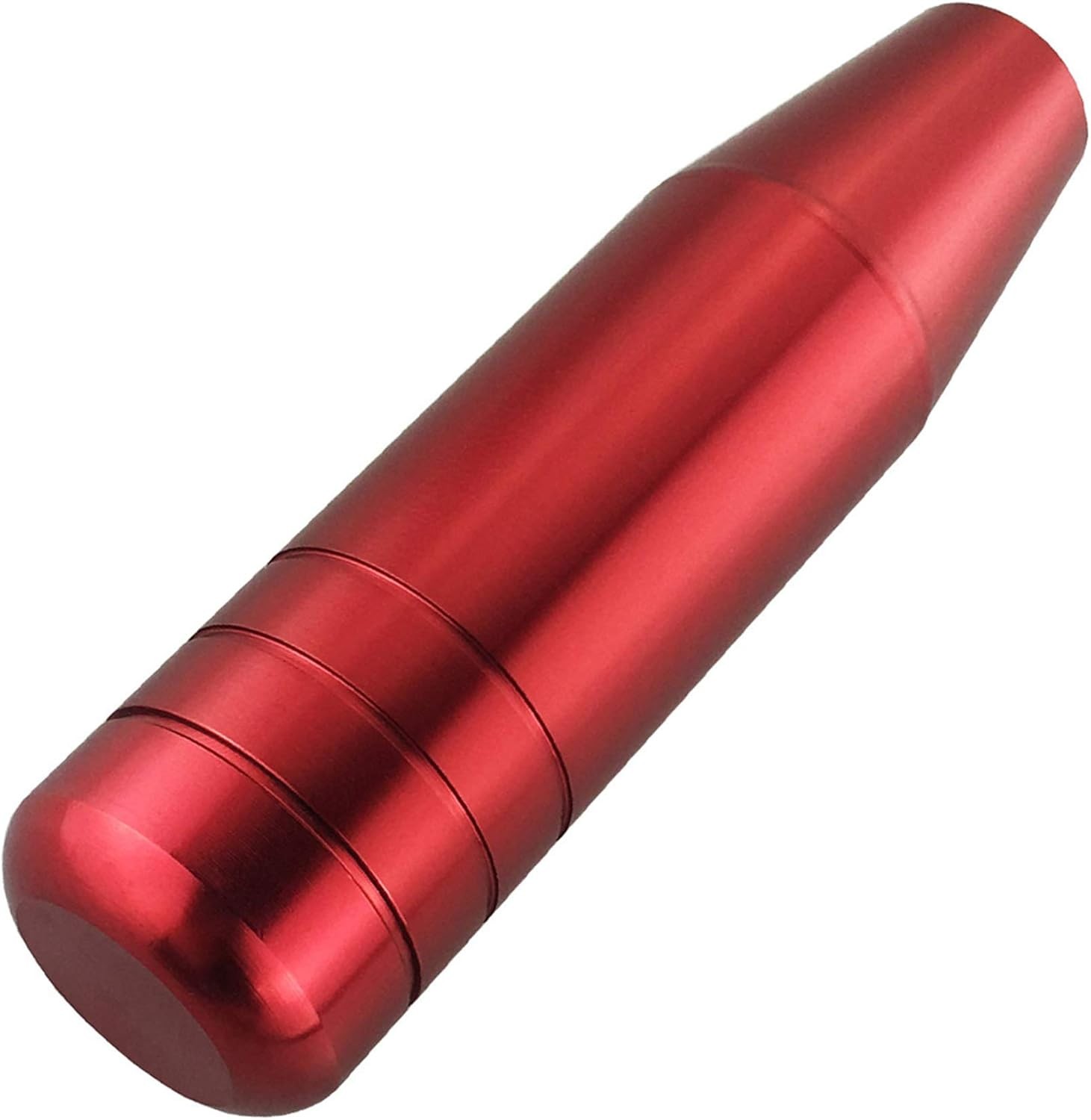 5″ Red Shift Knob, Aluminum Alloy Weighted Shifter Knobs Metal Gear Lever Stick