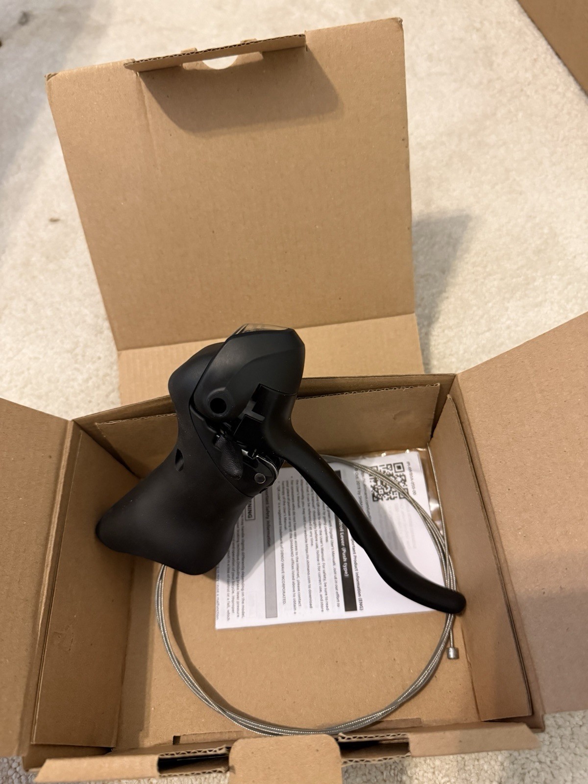 Shimano tourney A073 Left 3-speed STI Lever shifter brake