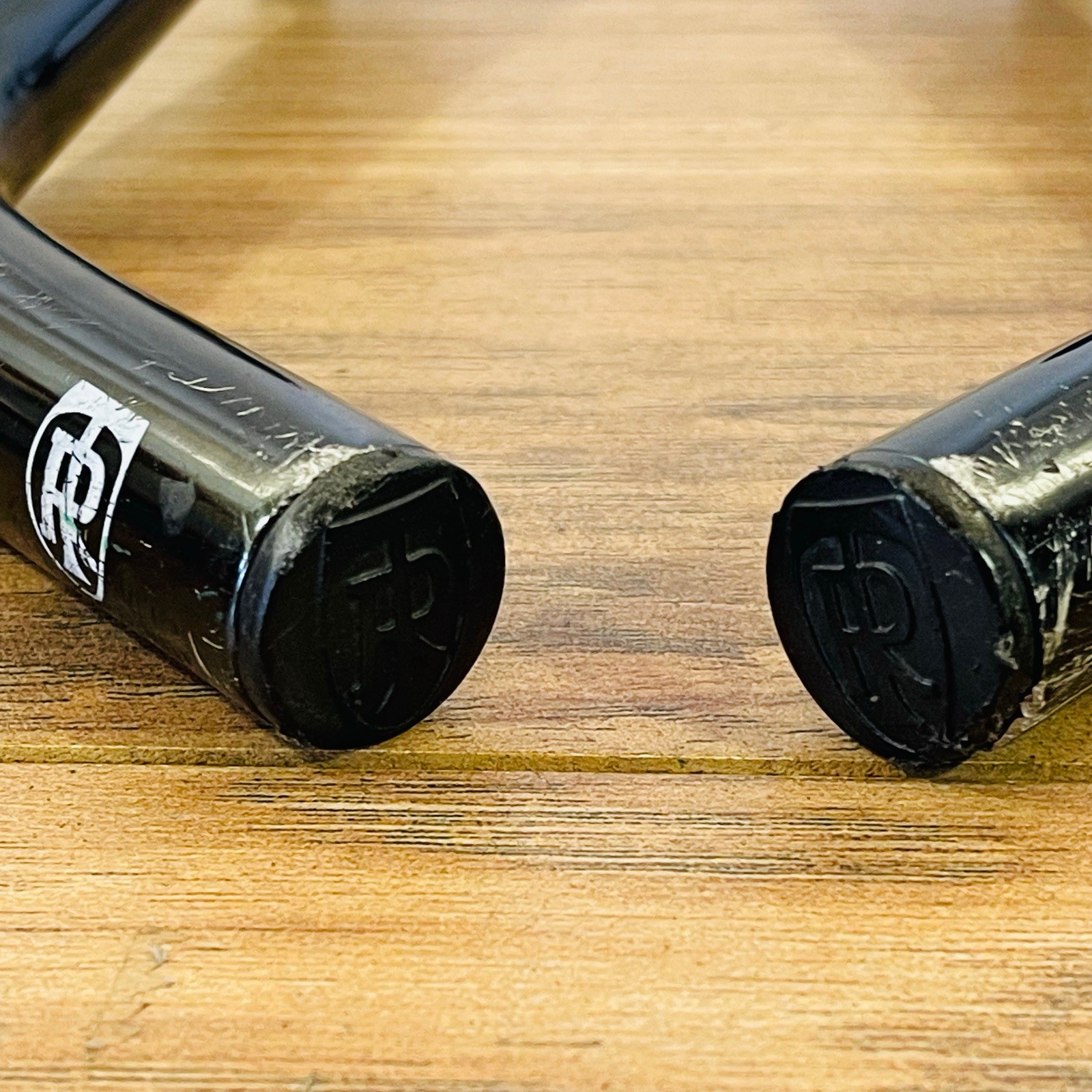 90s Era Ritchey Logic Bar Ends Long Bend Black