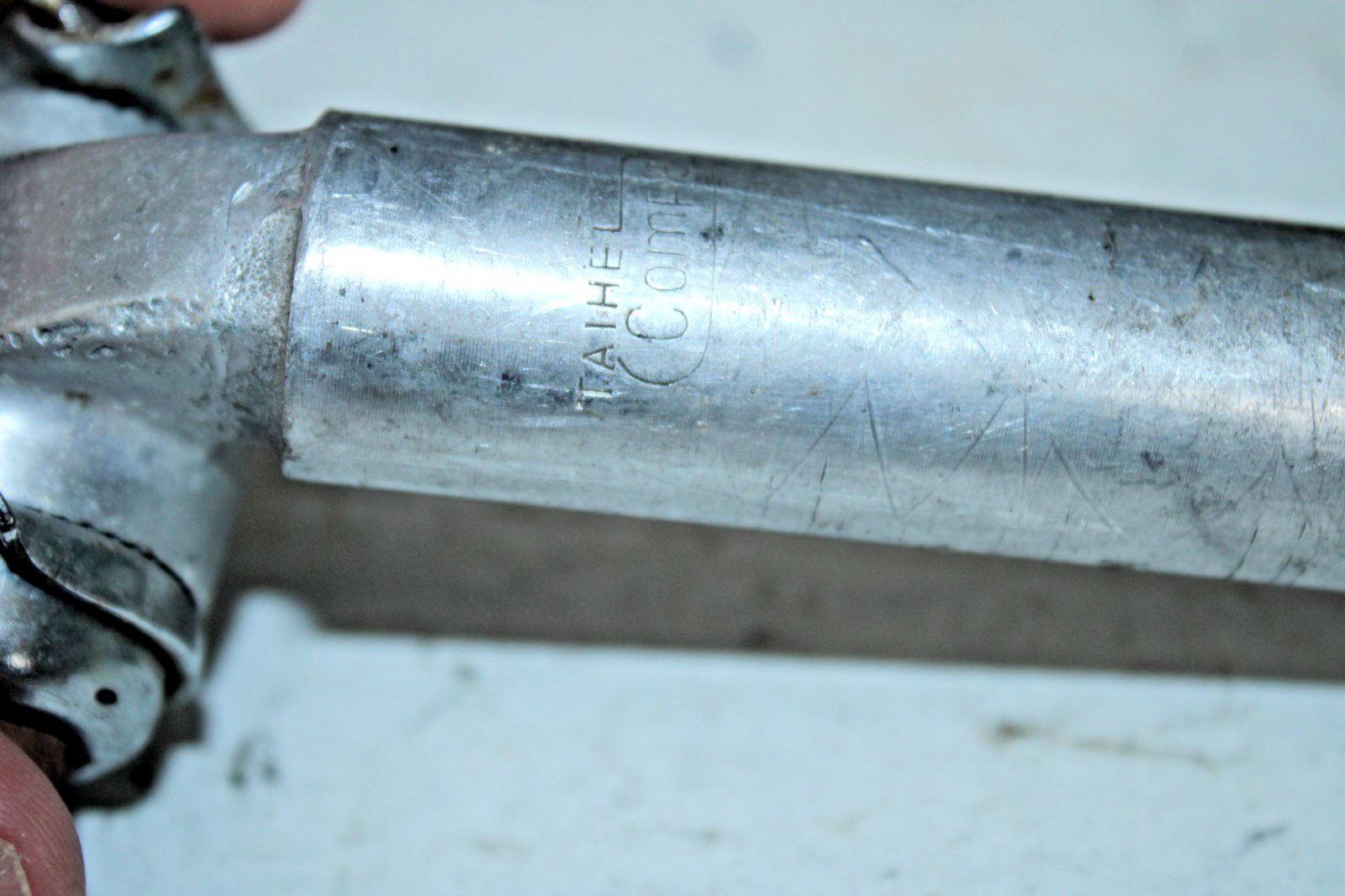 Vintage Taihel Compe Seatpost Seat Tube 210/25.3mm 25mm Offset Japan Commuter :)