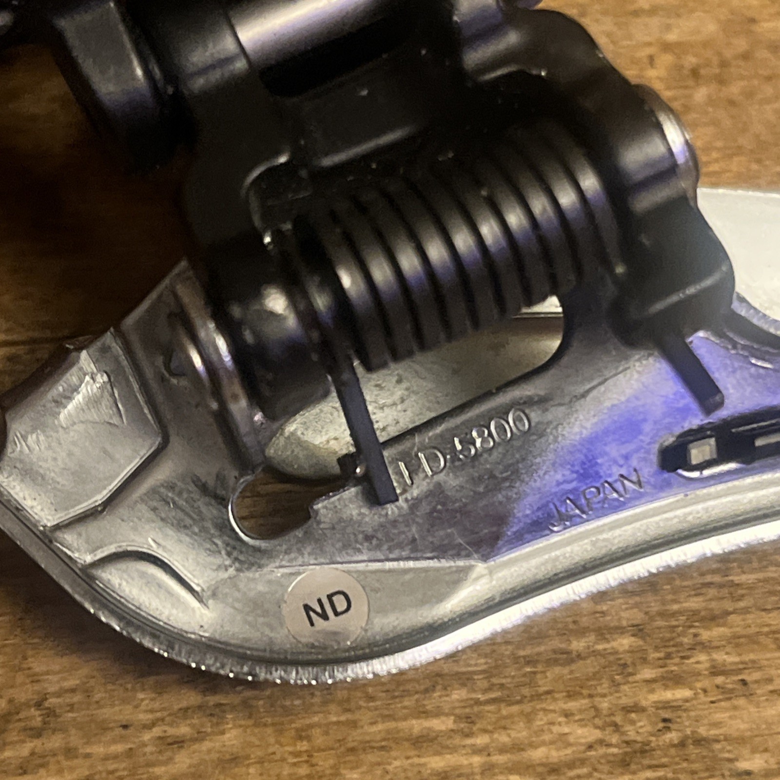 Vintage Shimano 105 Front Derailleur FD-5800 34.9 Clamp 00s Road Bike 11 Speed