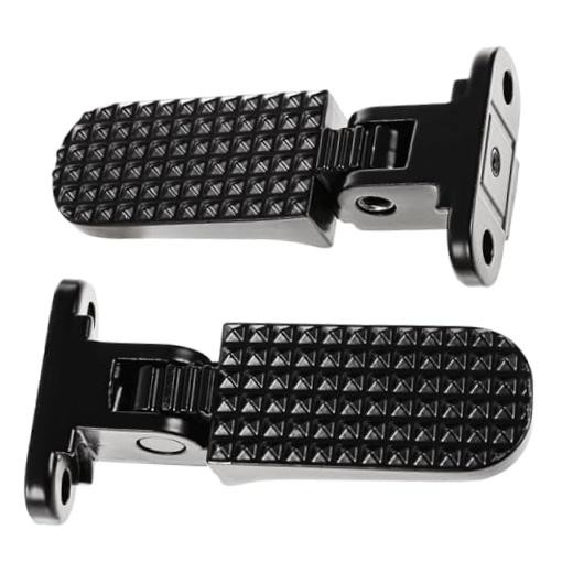 YWG Foldable Foot Pegs for Ebike, Non-Slip Aluminum Passenger Footrests |