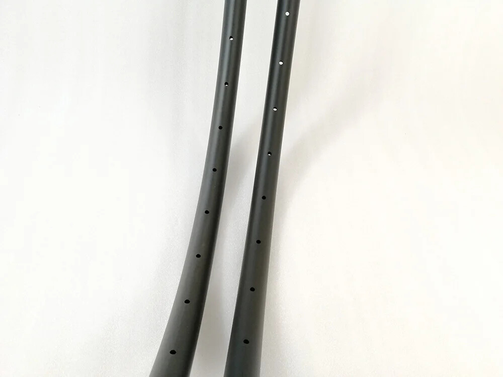 29er Gravel XC Mountain Bike Asymmetric Carbon Rims 28*28mm Tubeless Rings 2pcs