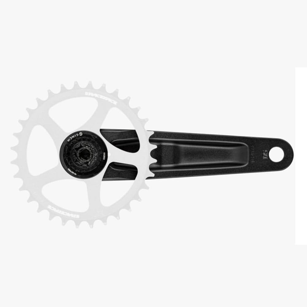 Cranks RIDE-175 (Without Case) – Black Unisex Bicycle Crankset, 175