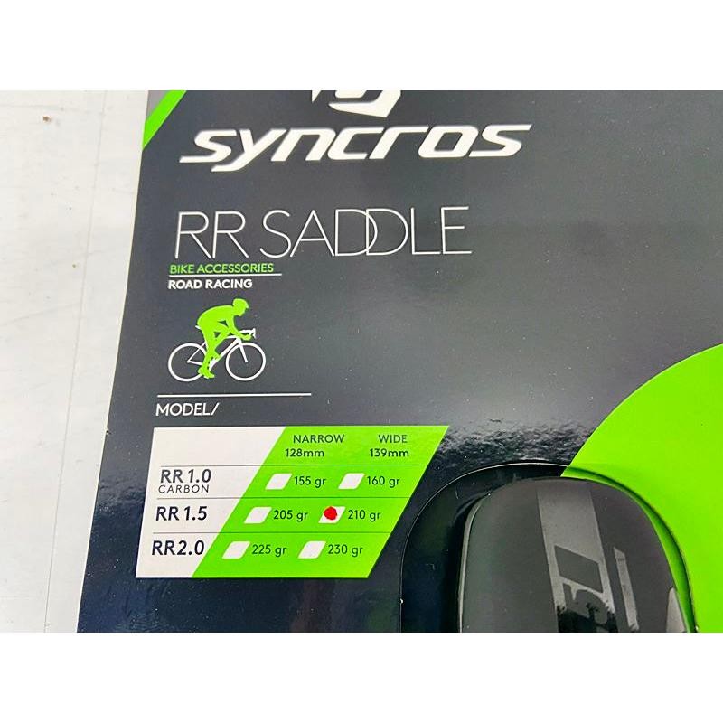 Unused item Scott Syncros RR1.5 saddle titanium rail black WIDE 275mm x 139mm