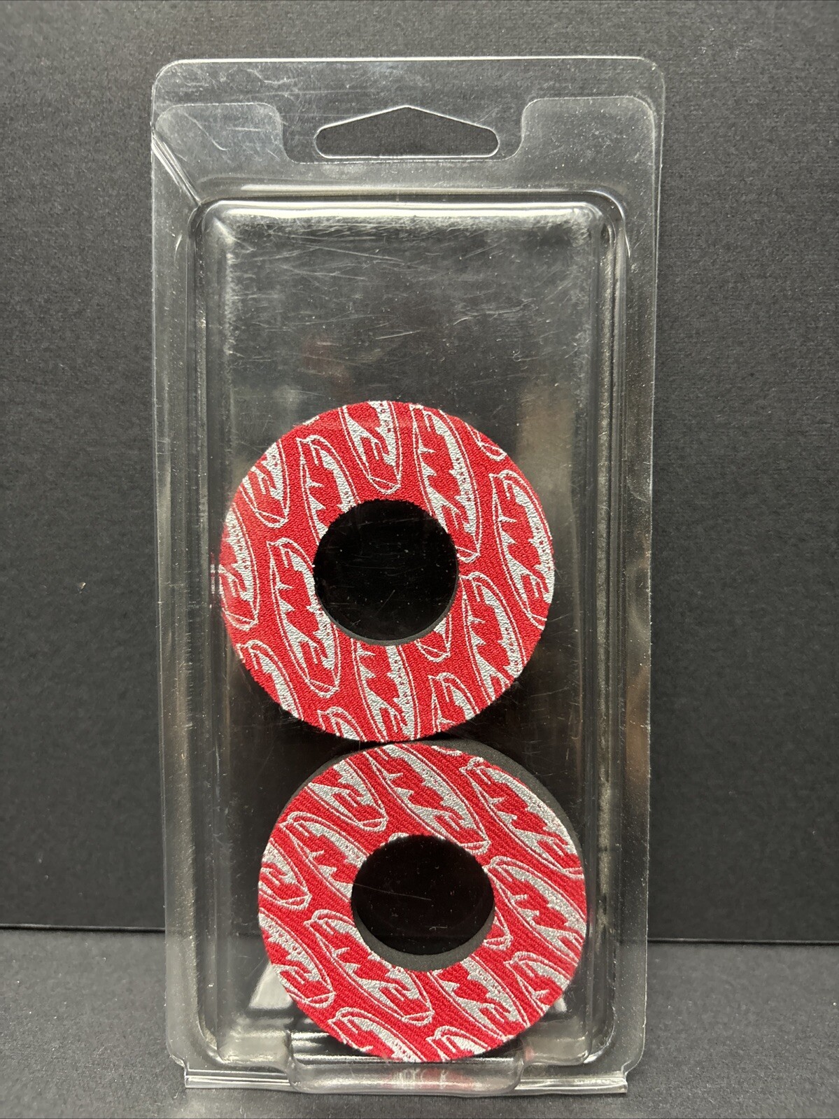 NOS FMF Factory Handlebar Grip Donuts Red Powermoto Bmx Race Fit: Auburn Gt Haro