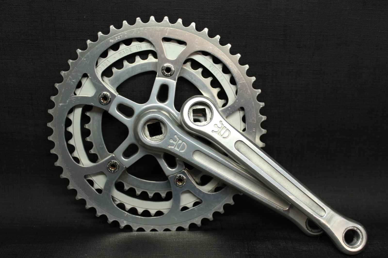 Vintage SUGINO Mighty Tour 3 speed Road bike Triple crankset 170mm 50-42-34T