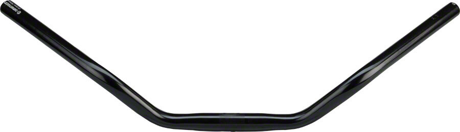 Dimension 25.4 Urban Cruiser Bar 600mm Wide 70mm Rise 50 ° Sweep Black Aluminum
