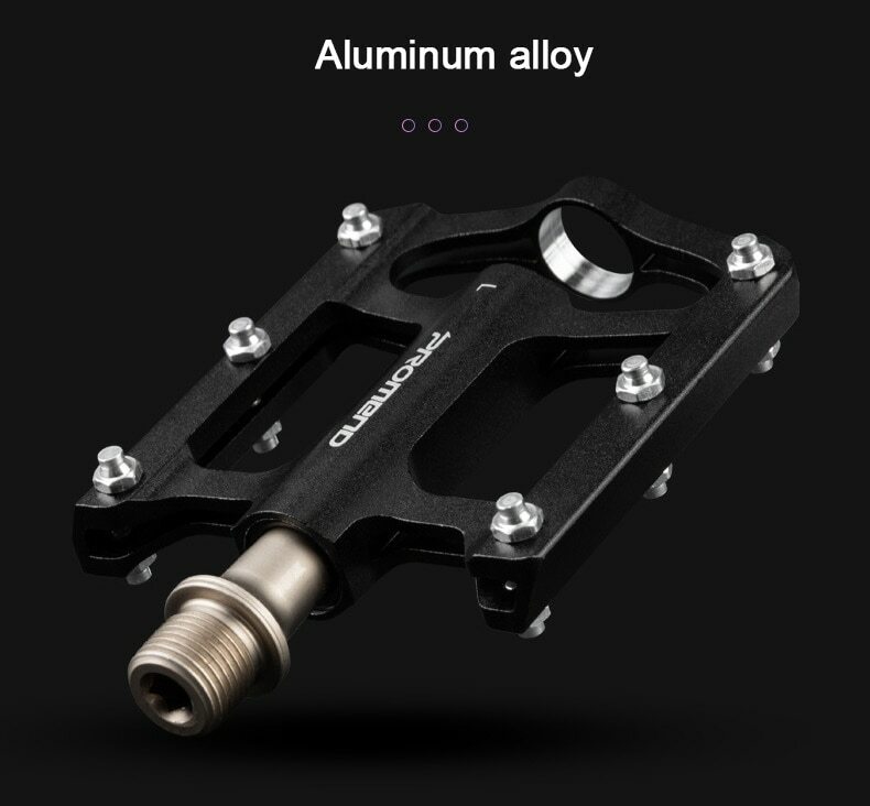 Promend Ultralight Mini Folding Bike Pedals MTB Road Bicycle Pedals 3 Bearings