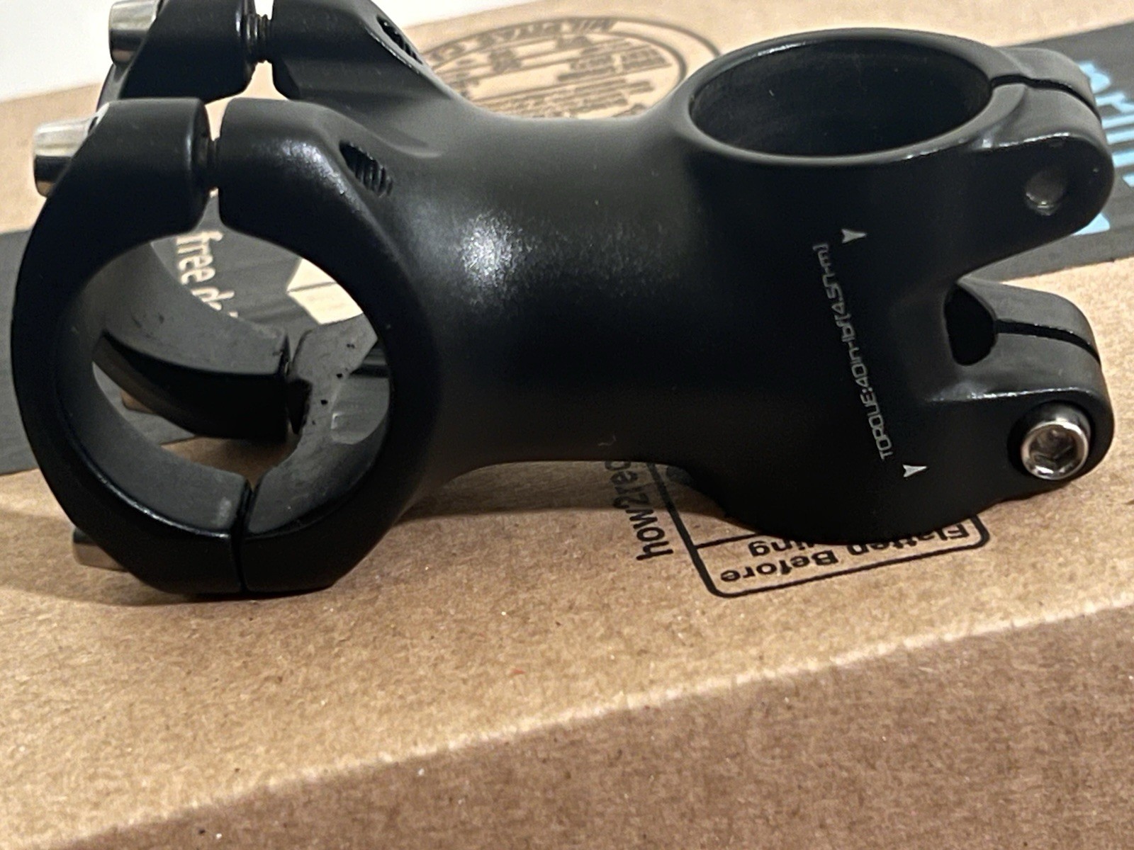 Unbranded 35 Mountain Bike Stem in a 35mm Clump 55mm Length