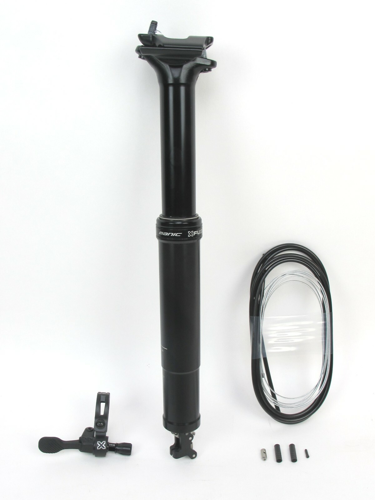 X-Fusion Manic Dropper Seatpost 34.9 100mm w/ Remote Internal Mountain Bike