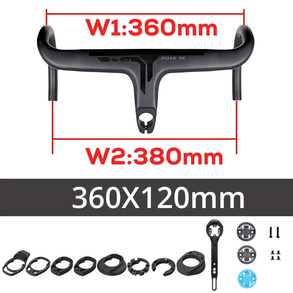 Road Bike All Carbon Integrated Self-propelled Clamp Diameter 28.6mm 80-120mm