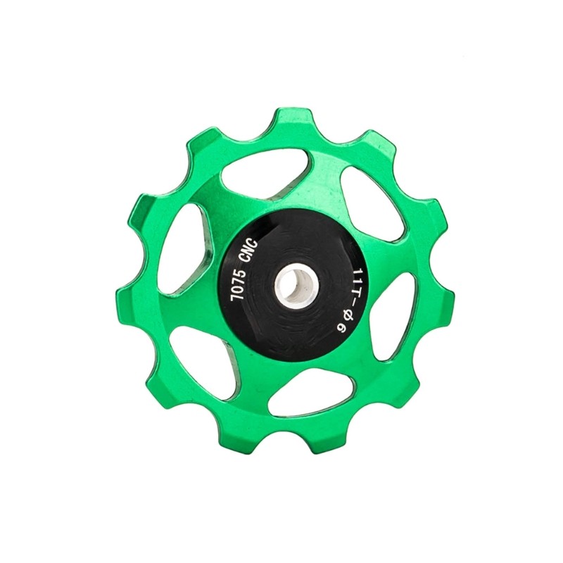 Bicycles Rear Derailleur Pulley, 11T Metal Bearing Aluminum Alloy Pulley Wheel