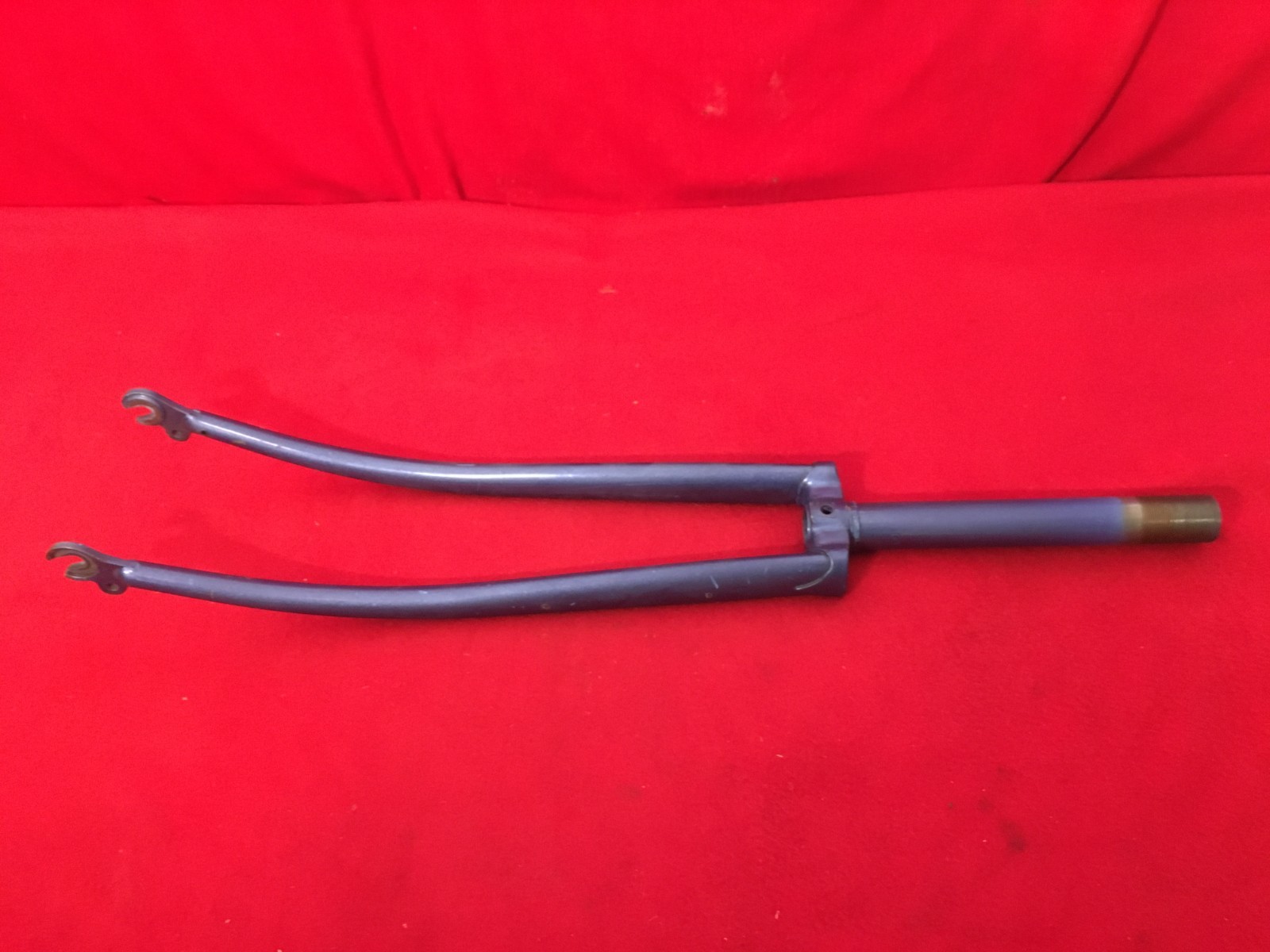 Vintage 27″ Fuji Tange Road Touring Fork 188mm 1-Inch 1” Threaded Suntour Blue