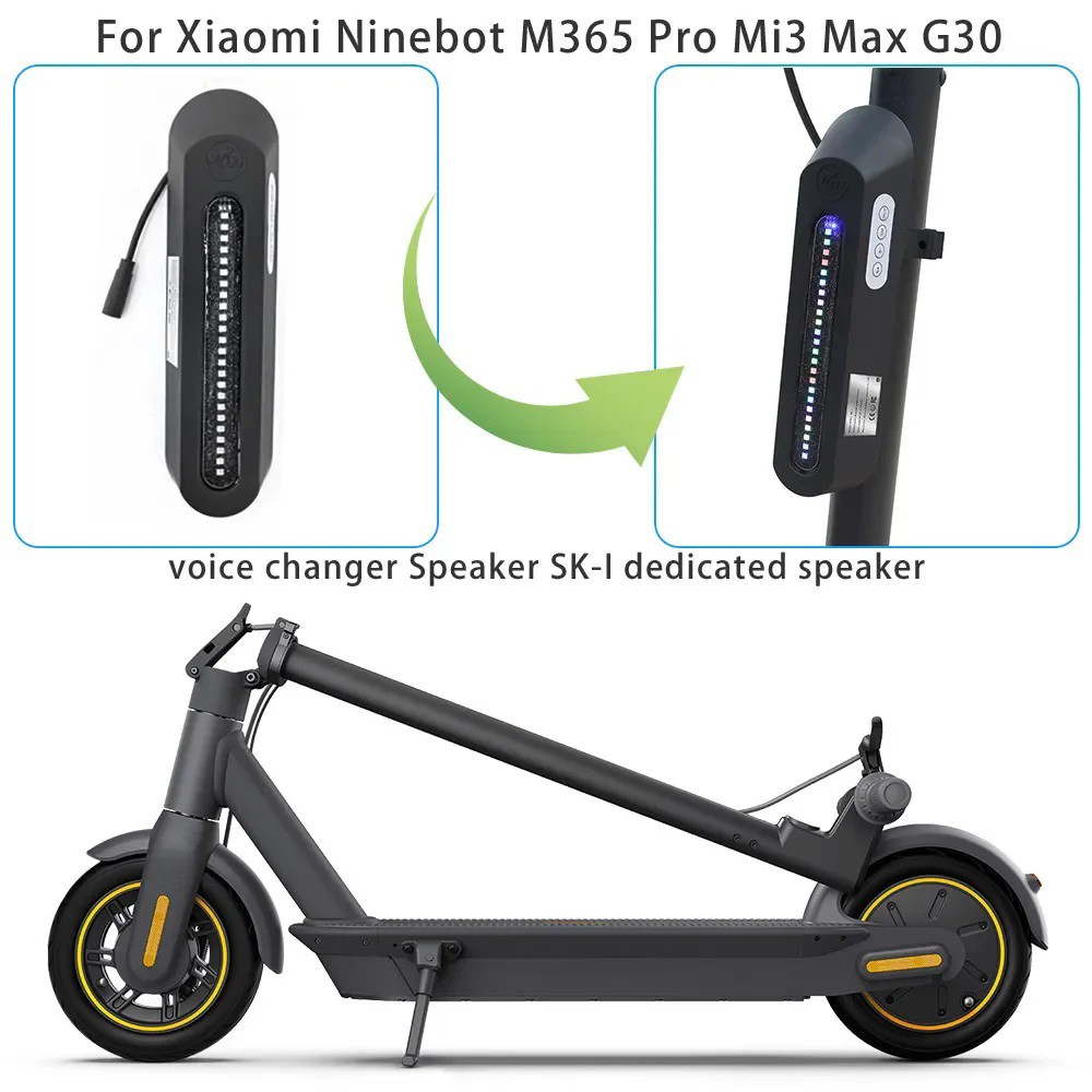 Voice Changer for Xiaomi M365/Pro/Mi3 for Ninebot Max G30 G30D Electric Scooter