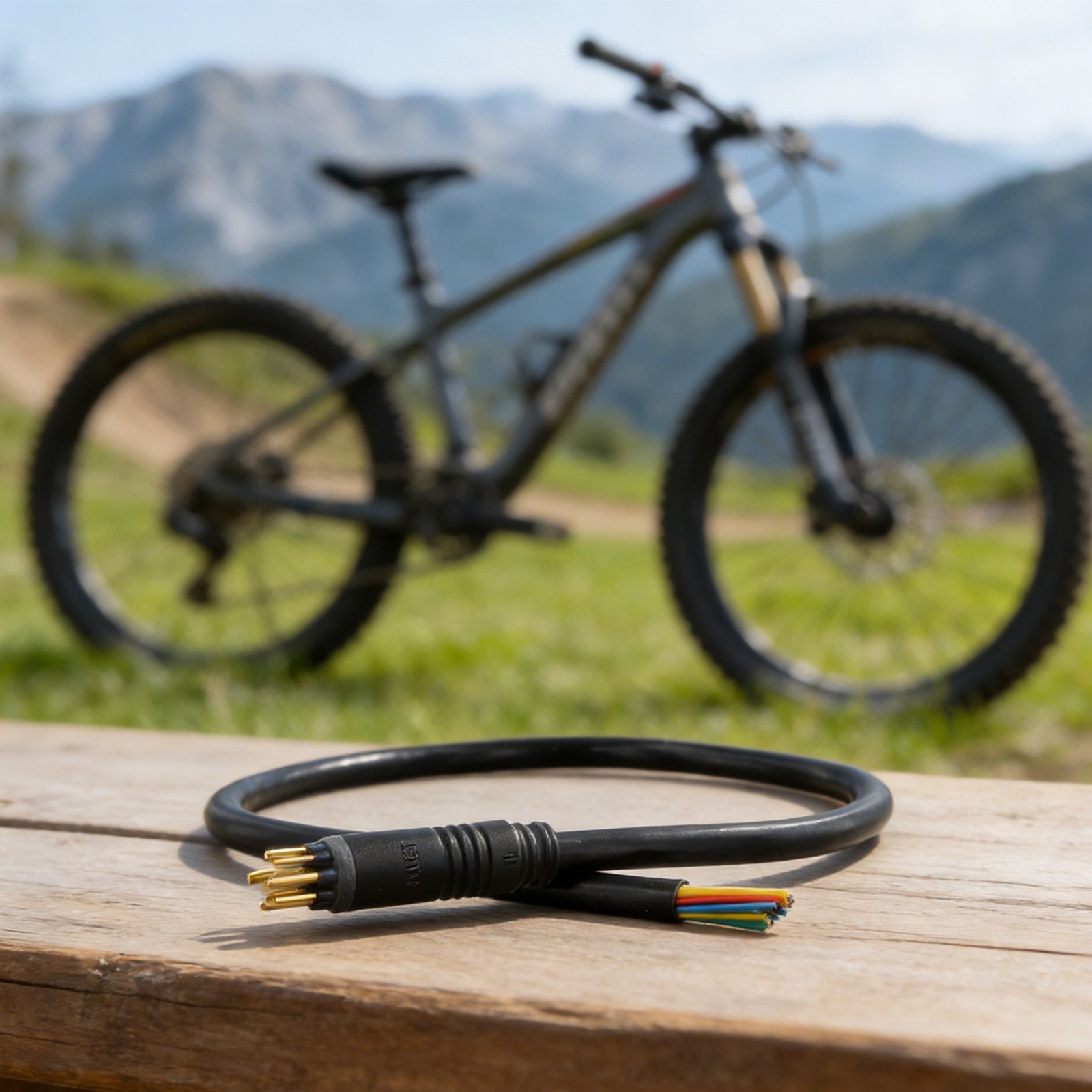 9 Core Male Female Connector Cable for Ebike Motor For bafang 40cm 120cm Length