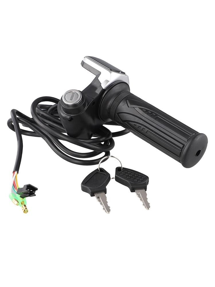 Throttle Grip Starter Metal Plastic Speed Shifter Power Indicator Sports