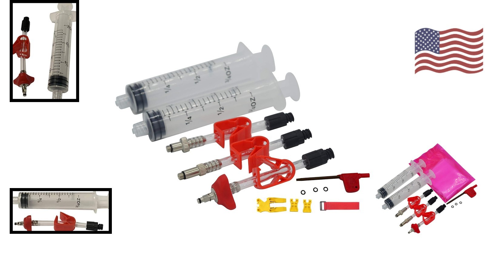 Avid Bicycle Brake Bleed Kit – Drip-Free Maintenance for SRAM Hydraulic Brakes