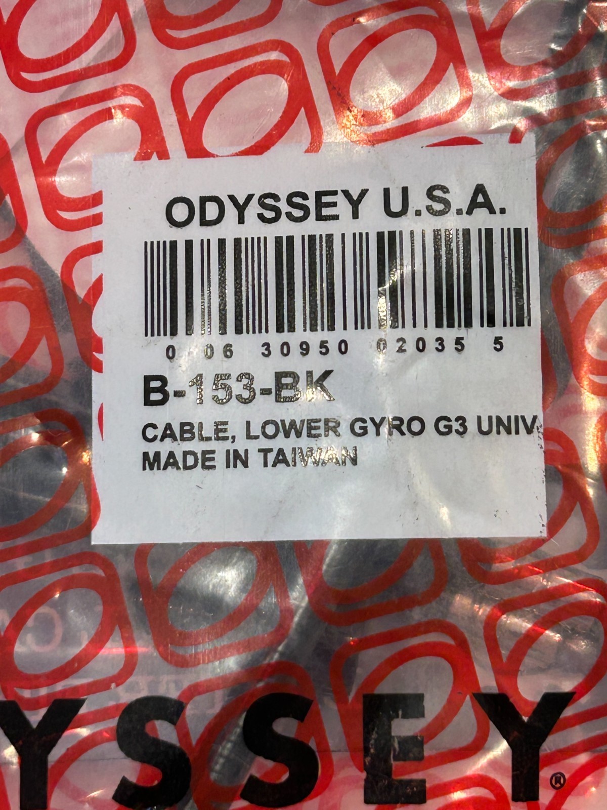 Odyssey Gyro G3 Cables Set Upper and Lower – Rotor Ody Gyro 3