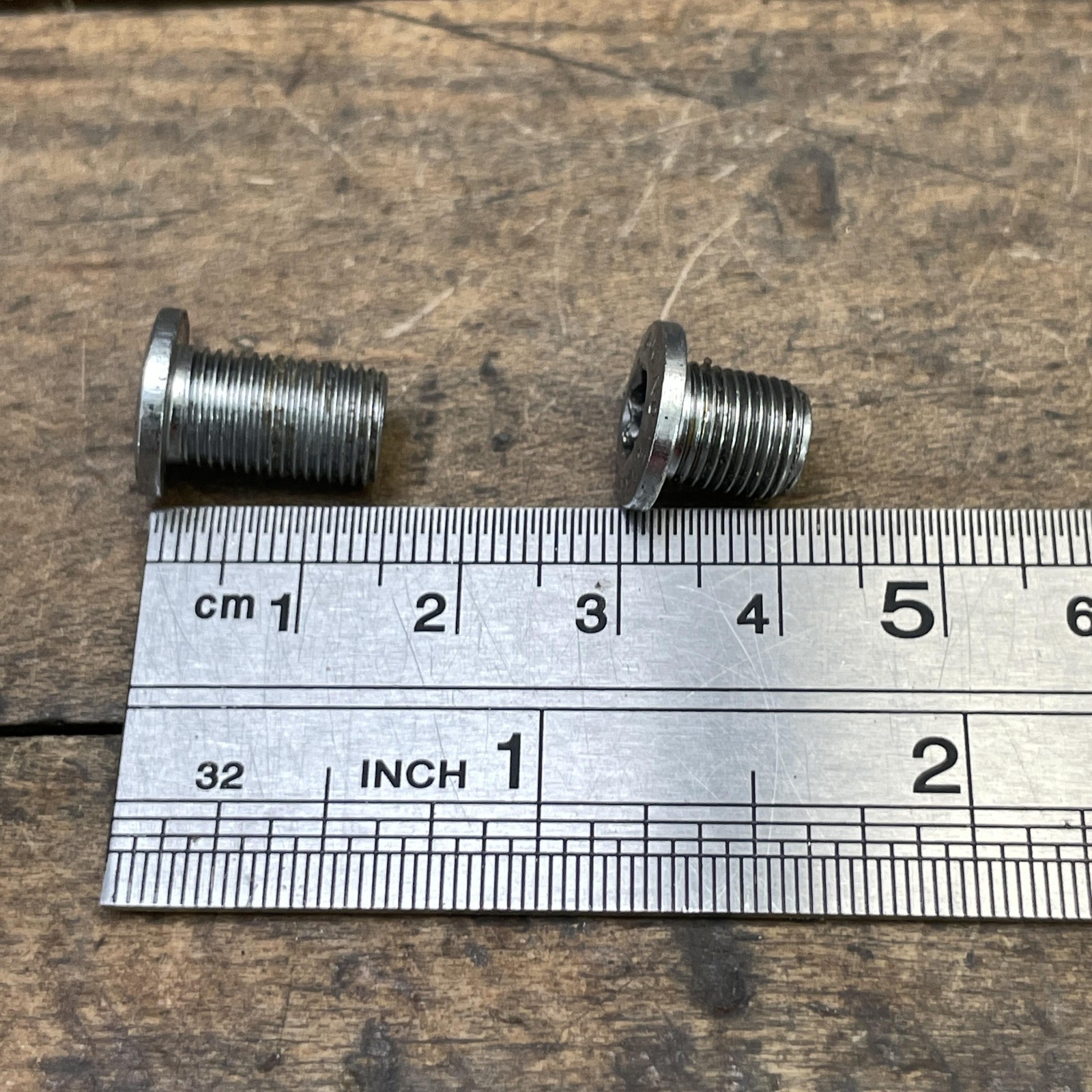 Vintage Sugino Triple Chainring Bolts Nuts Washers Dust Caps Lot Silver