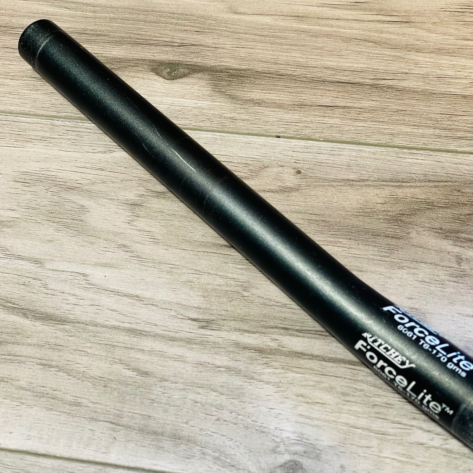 Ritchey ForceLite 560mm 5 Degree 6061 Handlebar Black 25.4 Uncut BAR END CRIMPED