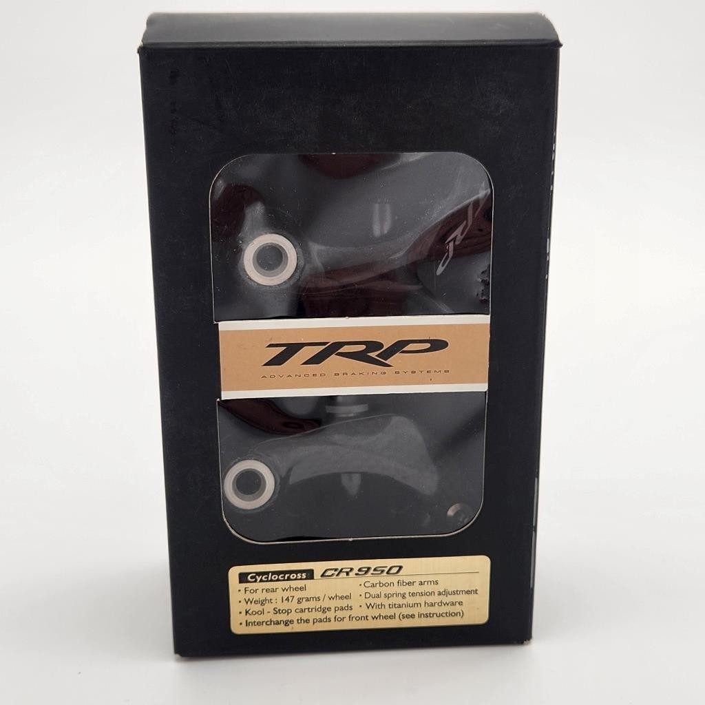 TRP CR950 Bicycle Brake Carbon Fiber Rear or Front Black Cantilever NOS
