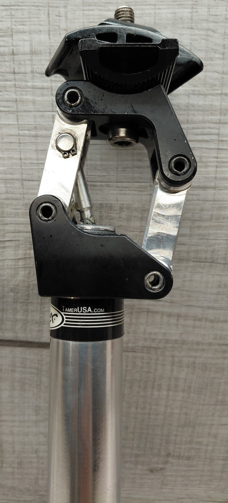 Vintage Tamer Pivot Plus XC Seatpost 27.2 mm 340 mm Road, MTB Bike, Bicycle