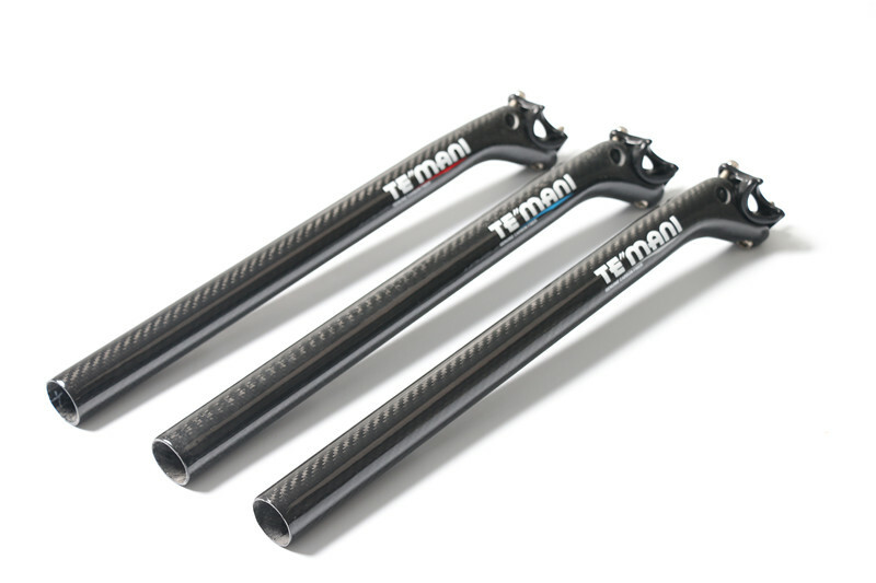 3K Carbon Seatpost Offset Bicycle Saddle Post Tube 25.4/27.2/30.8/31.6mm Gloss