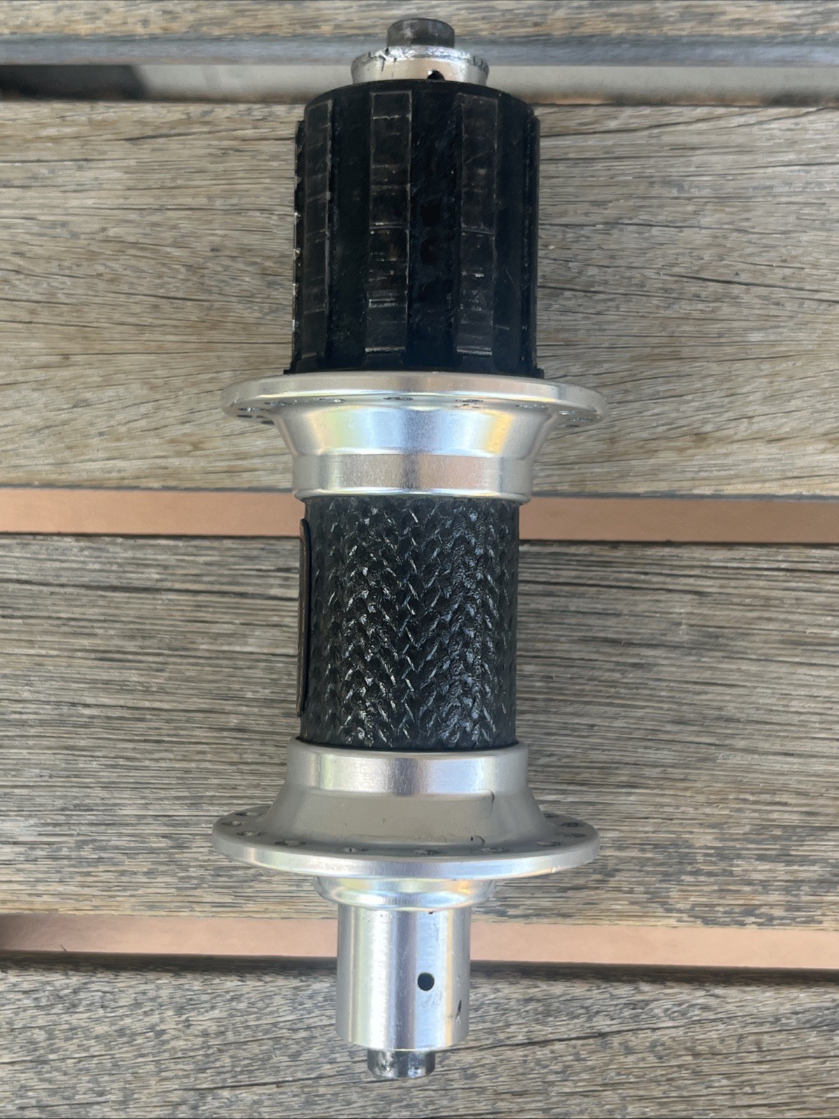 Vintage Nuke Proof 32-hole Carbon Aluminum hubset Shimano HG freehub Body
