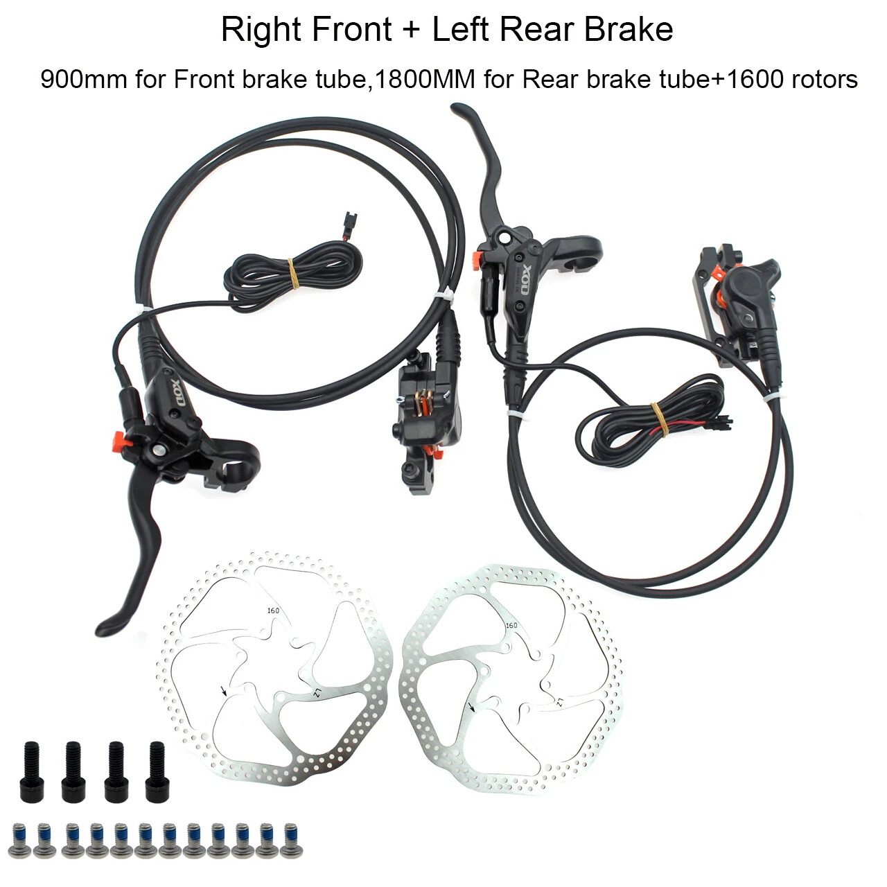Electric Bicycle MTB Hydraulic Disc Brake Power Off For Driving Oil Disc Brake