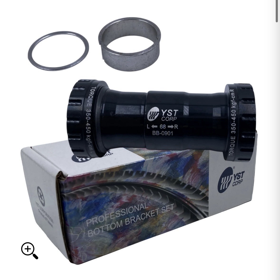 YST External Threadless Bottom Bracket | SRAM GXP | 22/24 | BB-0901