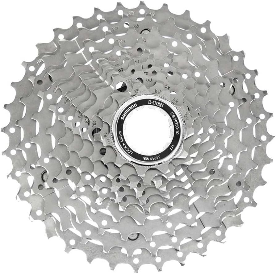 Shimano Deore M6000 CS-HG500 Cassette – 10 Speed 11-32t Silver