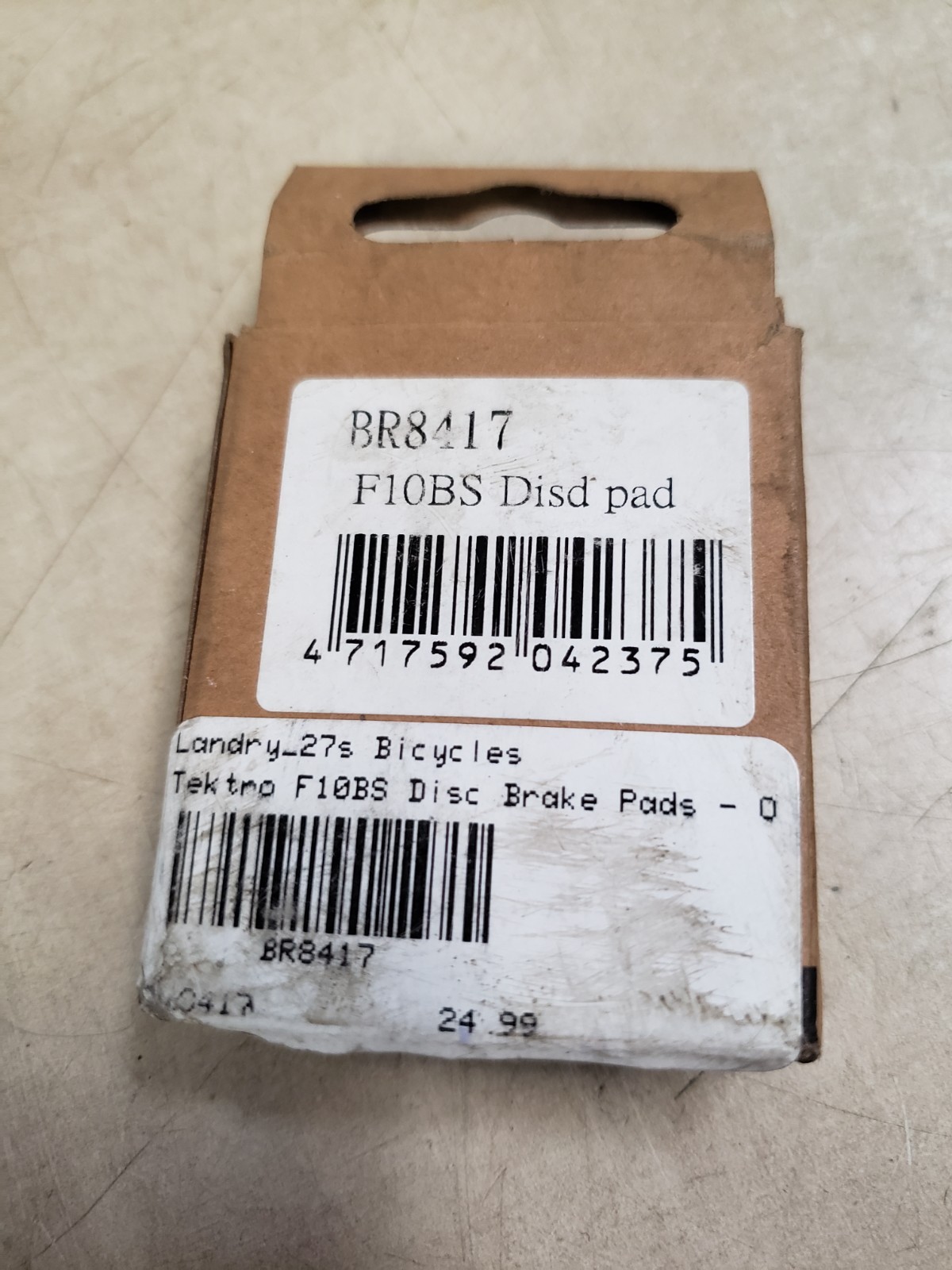 Tektro F10BS Disc Brake Pads (Overall Balanced Resin Compound) [ABPD000502]