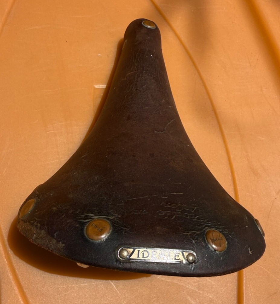 Ideale 90/Aluminum Daniel Rebour Autographed Saddle «special competition» Brown