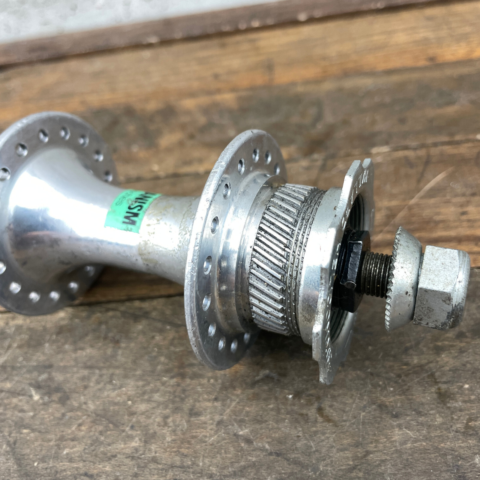 Vintage Maillard Helicomatic Hub 110 mm Nutted Flip Flop Mountain Bike 80s