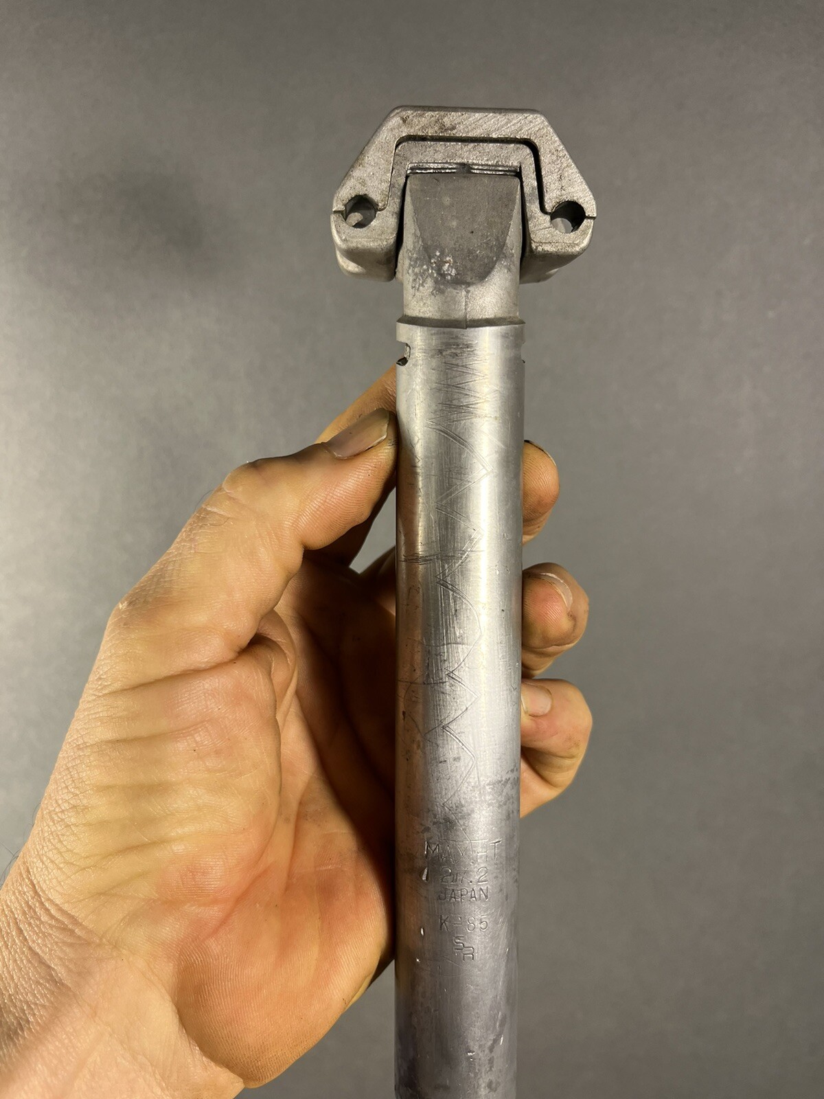 Vintage 80s Sakae CR Road Bike Seatpost 27.2mm Diameter 200mm Shaft Japan