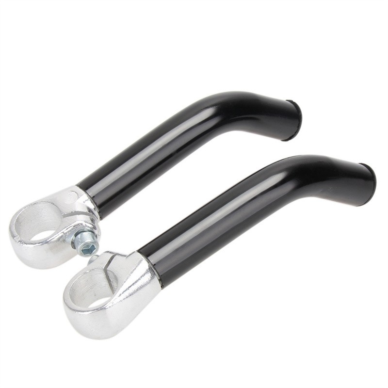 1Pair Alloy Bicycle Handlebar End Grips 22.2mm MTB Mountain Bike Handle Bar Ends