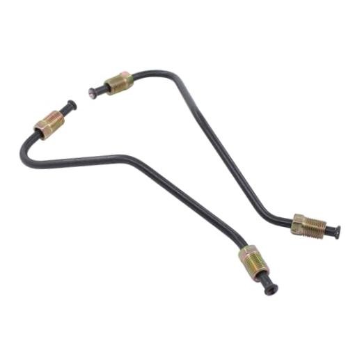 Pair Front Brake Caliper Line Pipe Tube Flex Hose Set for Toyota Tundra 4WD