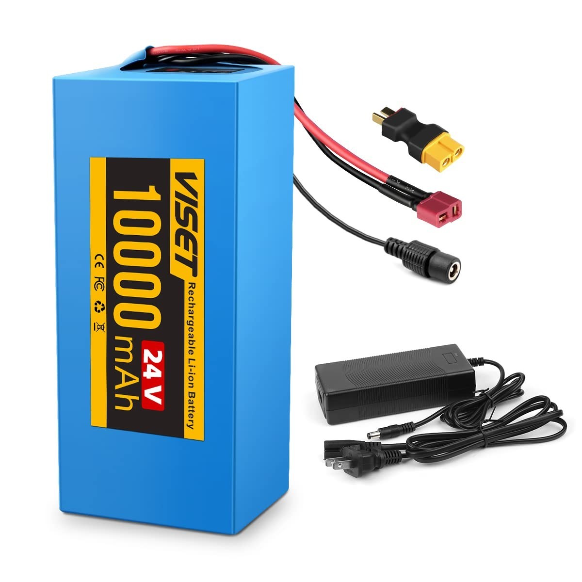 24V 10Ah Lithium ebike Battery for 200W-500W ebike Bicycle Electric Scooter 15A