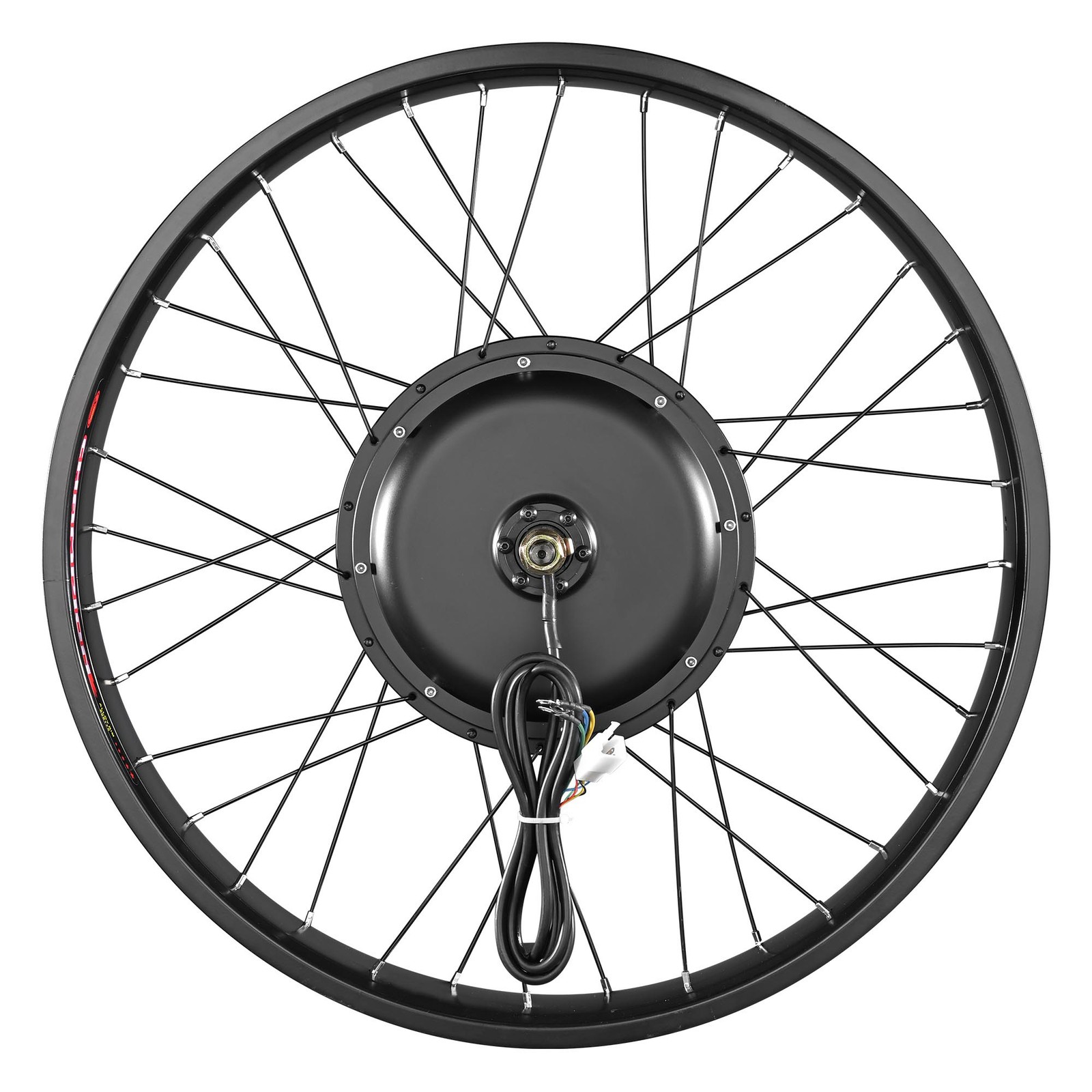 Yescom 26″x4″ Fat Tire 48V Ebike Front Wheel Bicycle Conversion Kit LCD 1500W
