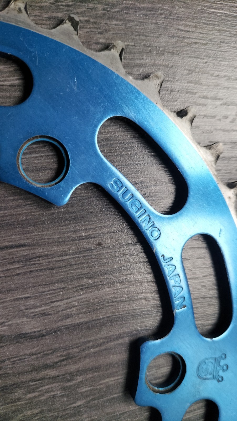 Sugino 44T ALLOY Crown Chainring Vintage Old School BMX 80’S