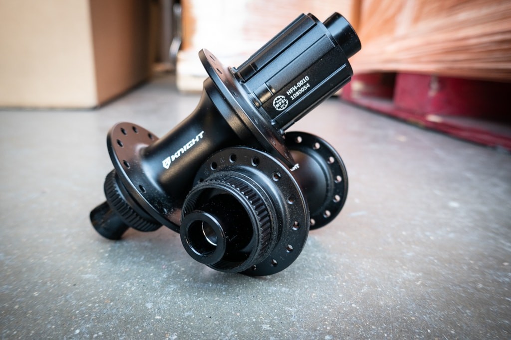 Knight IMPEL RATCHET DRIVE HUBSET 28H 12×142 / 12×100 DISC XDR/HG 400g LIGHT!