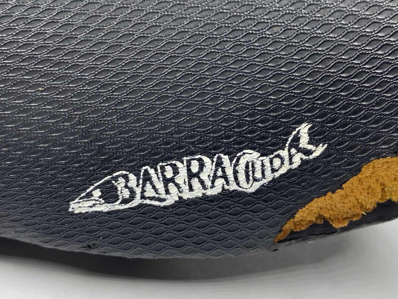 Barracuda Velo VL-190 MTB Saddle Vintage Bike Seat Black Logo 90s