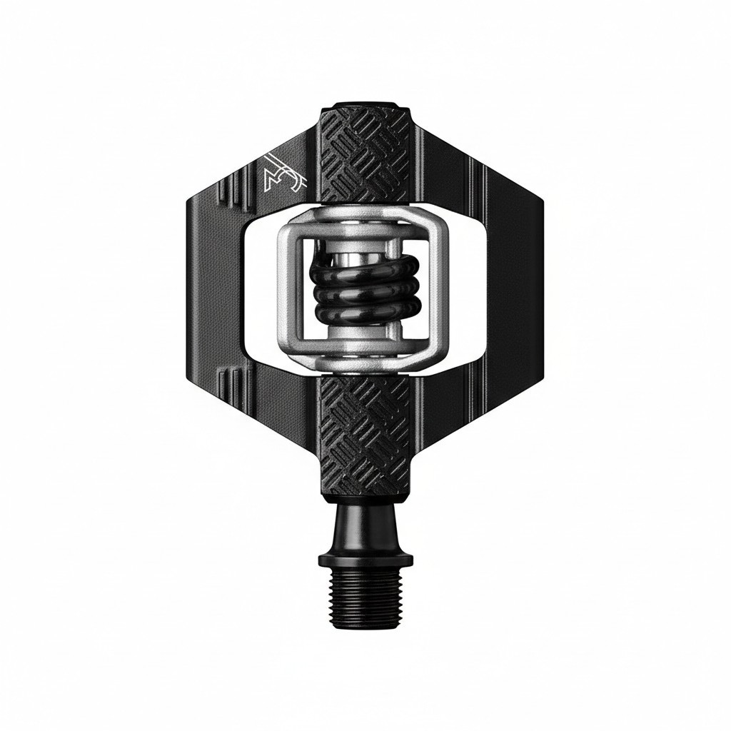 Crankbrothers Candy 3 Black Pedals + Premium Cleats for XC Gravel Trail MTB