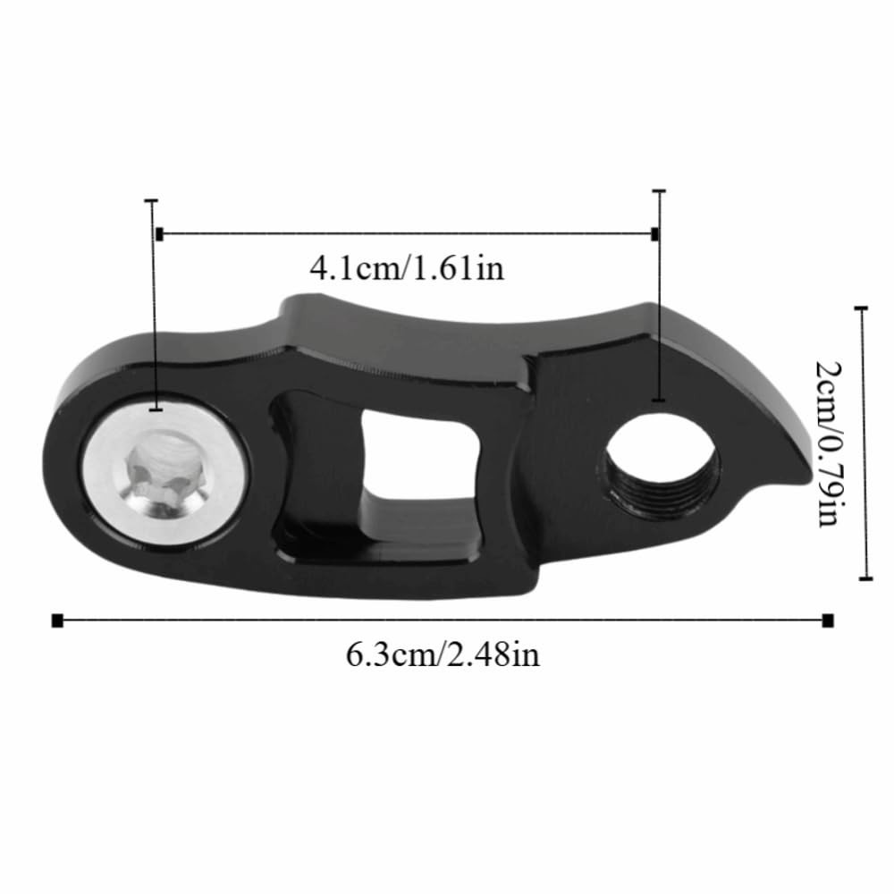 Aluminum Alloy Bike Rear Derailleur Hanger Frame Gear Dropout Tail Hook