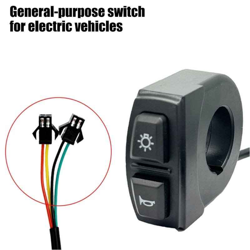 Durability Scooter Handlebars Button High Low Speeds Control Electric Bicycles