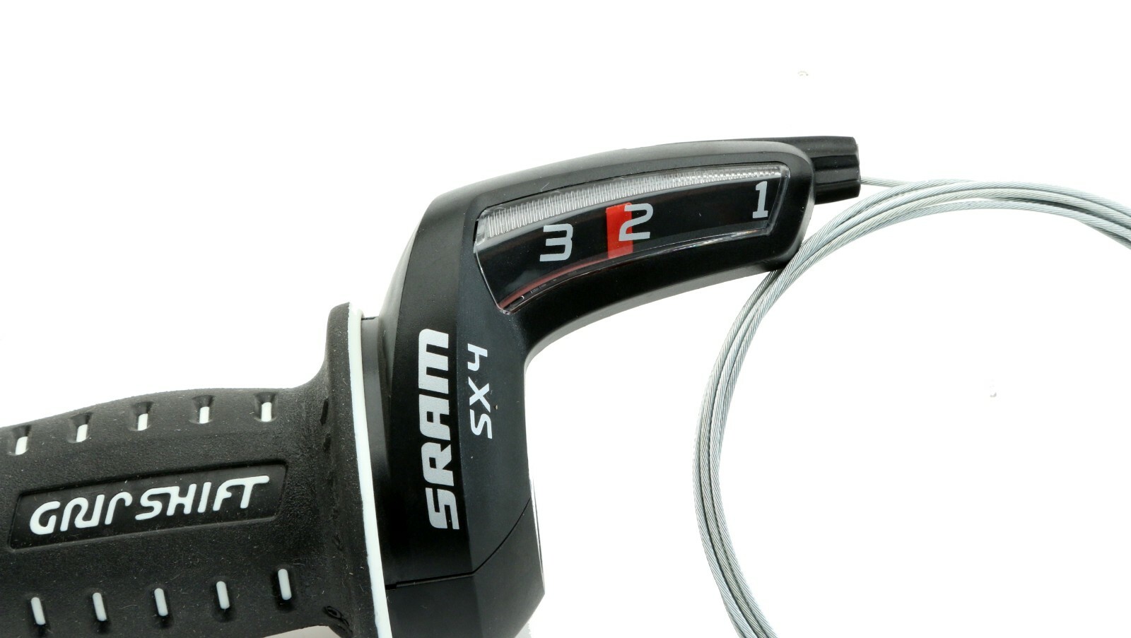 SRAM X4 Twist Shifter Front/Left SX4 Gripshift 3s Grip Shift w/ cable NEW NOS