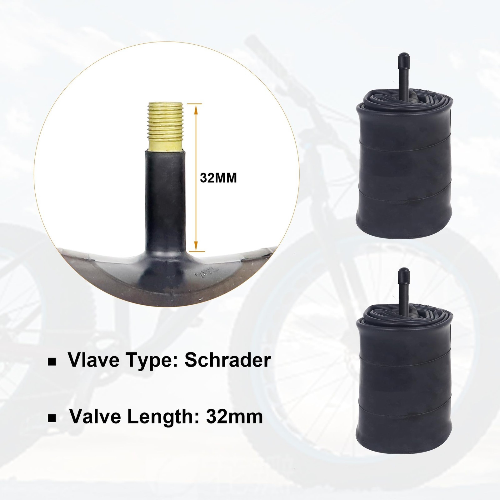 Fat Bike Tire 20″x3″ Compatible Replacement Bicycle Tire for Mountain Snow an…