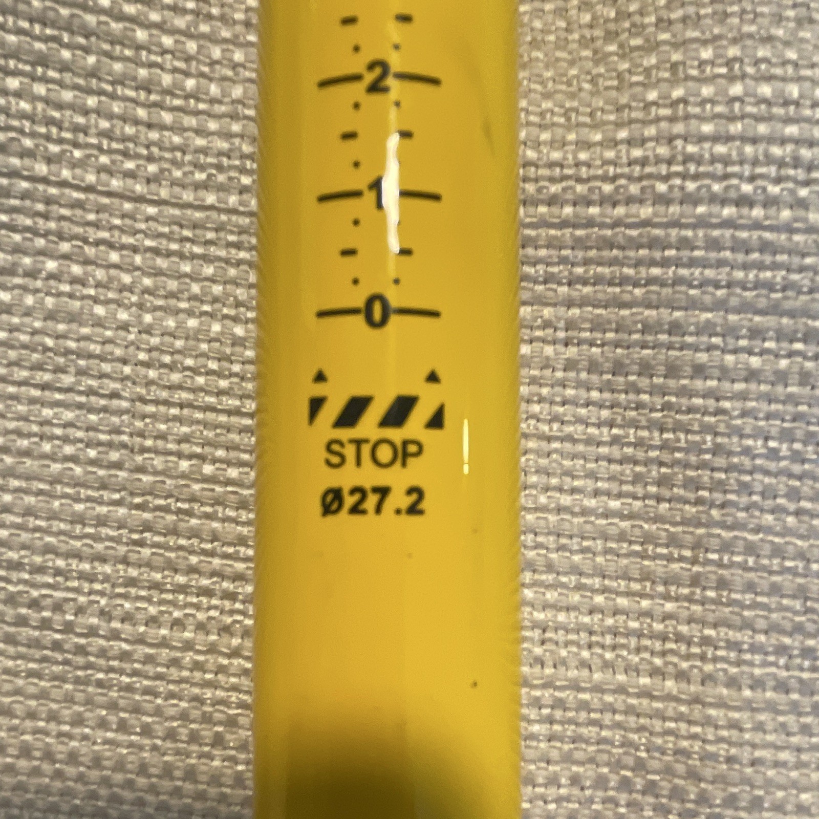 Easton EC90 Carbon Fiber Seatpost Yellow/Black 27.2mm X 350 mm Plain Road Bike