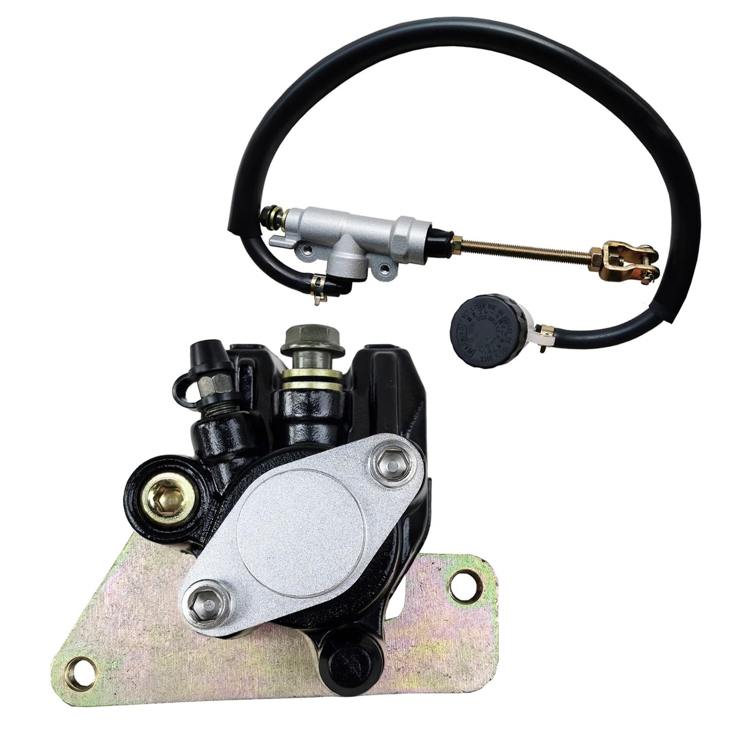 Suzuki ATV Quadracer 45 Rear Brake Caliper Master Cylinder Set Compatible